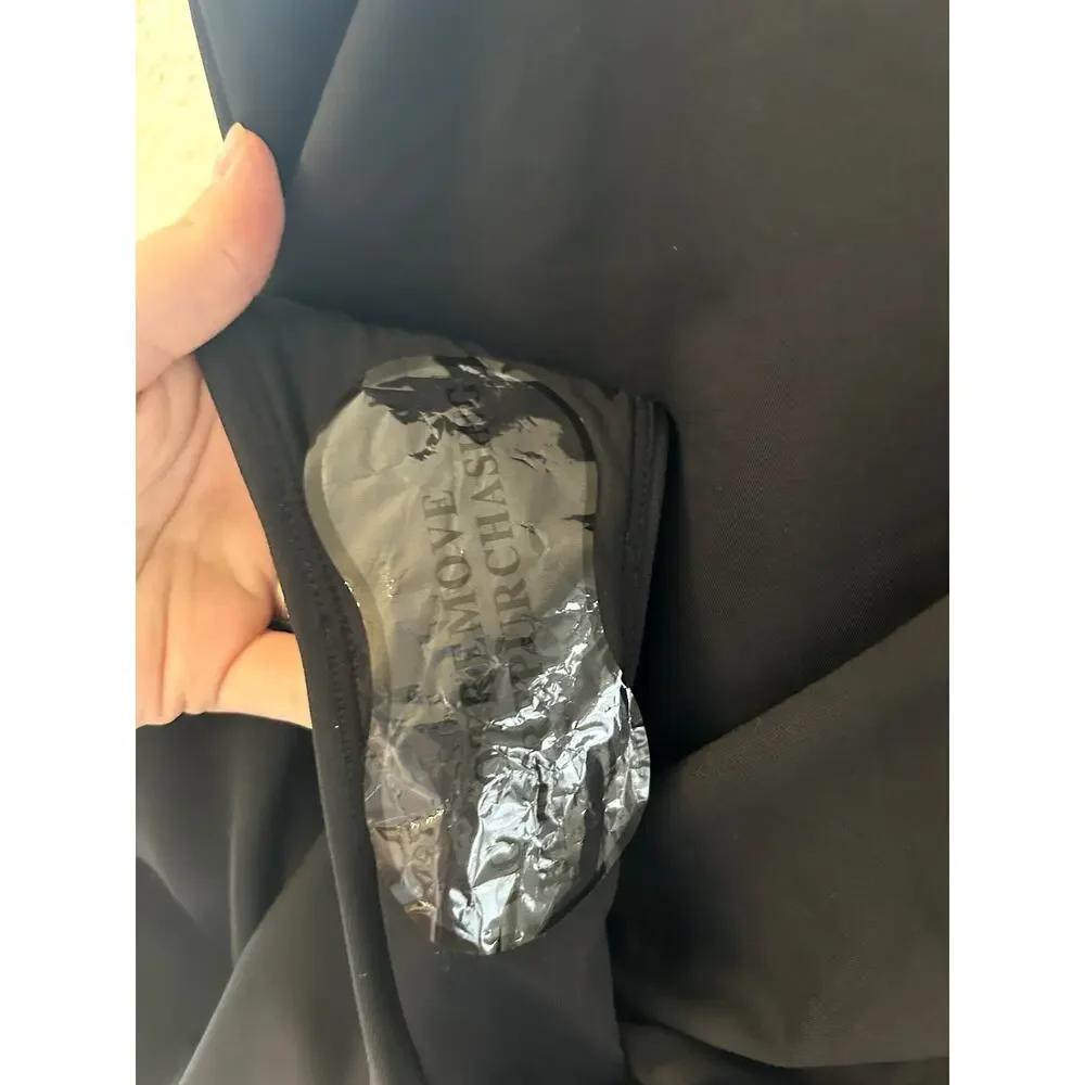 Andie Swim the Macao One Piece in Black S NWT